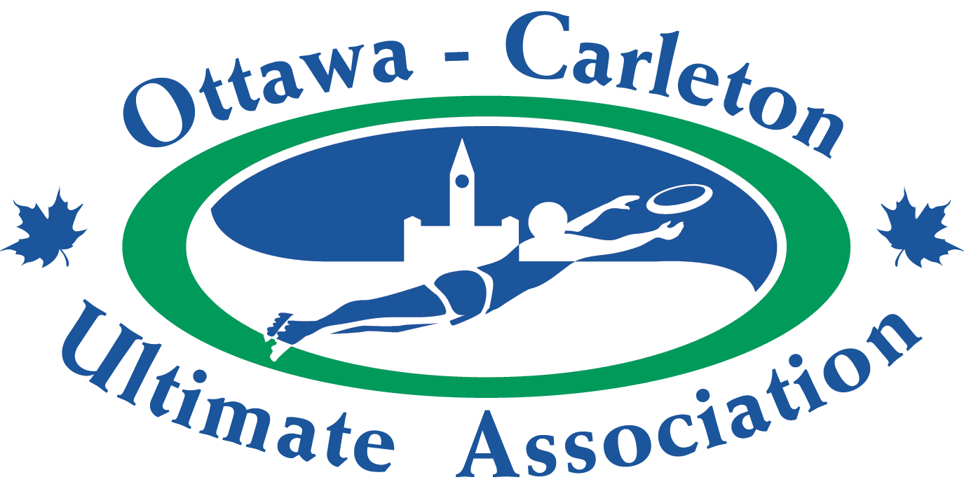 OCUA (Ottawa Carleton Ultimate Association) Logo