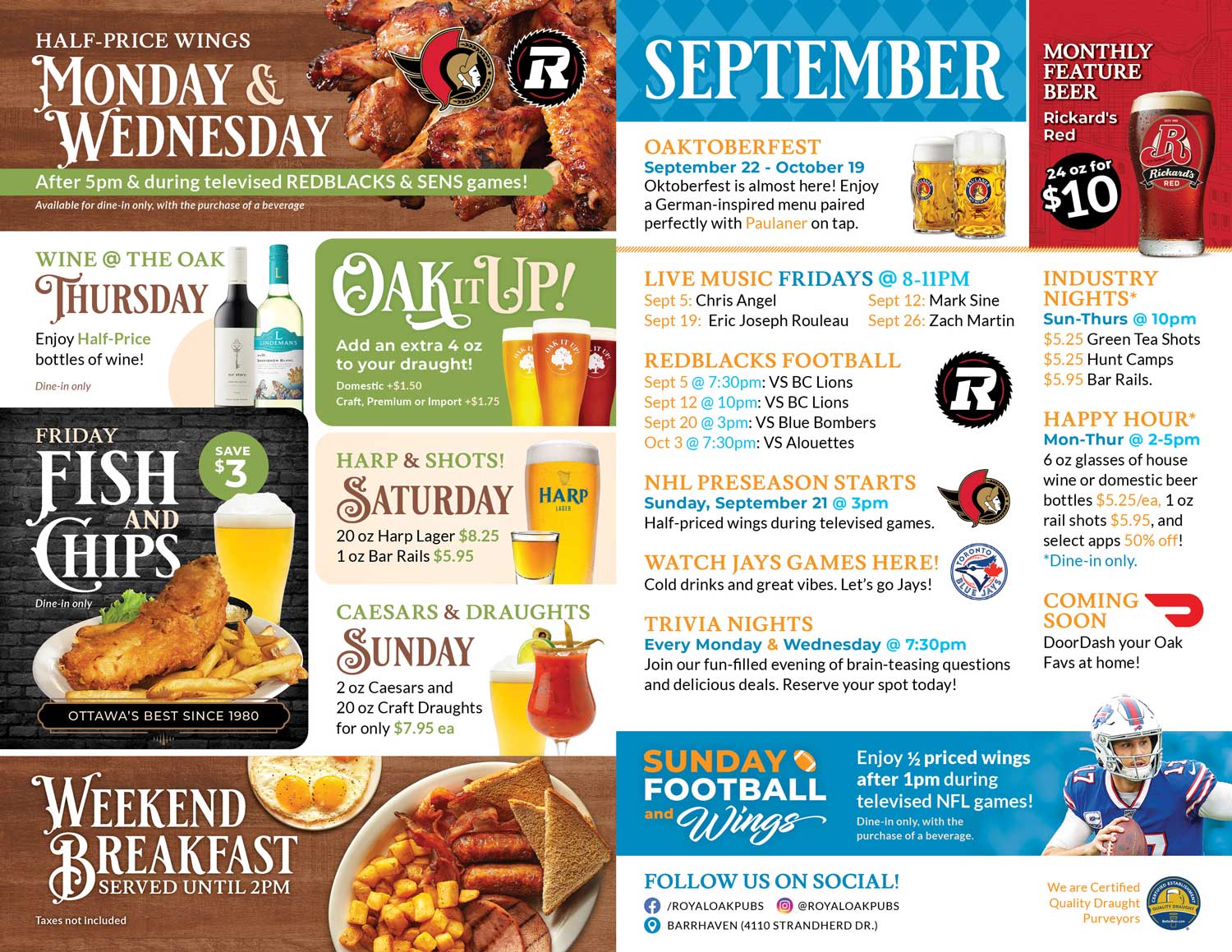 2025 Cal - Sept - Barrhaven